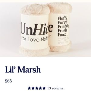 UnHide love not fur blanket